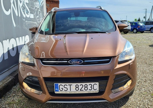 Ford Kuga cena 49900 przebieg: 175263, rok produkcji 2014 z Łaziska Górne małe 781